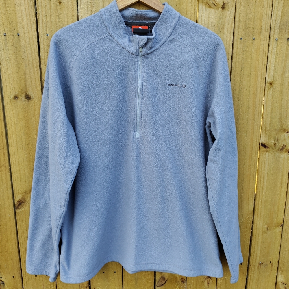 Men's gray Merrell fleece pullover size XL
